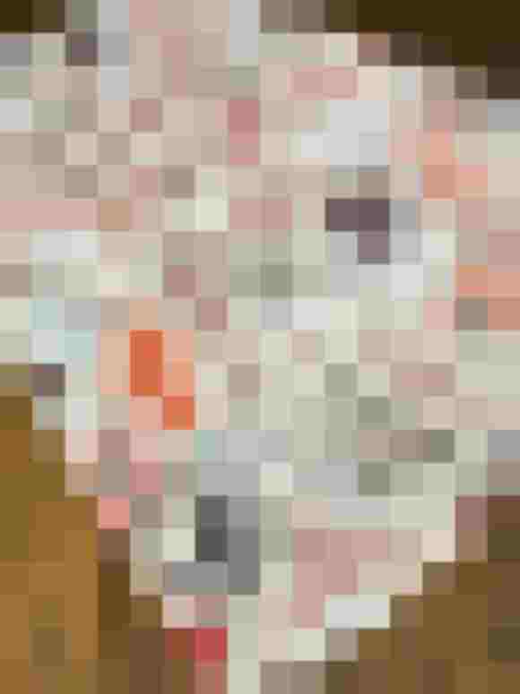Bunte, handgefertigte Schürze mit Pflanzendesign aus nachhaltigem Baumwoll-Elasthan-Mix.